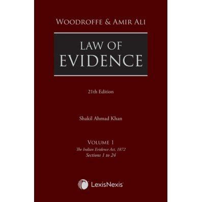 Law of Evidence by Woodroffe and Amir Ali (In 4 Vols) - Bharat Law House