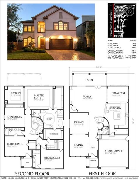 Floor Plan Two Story House - Image to u