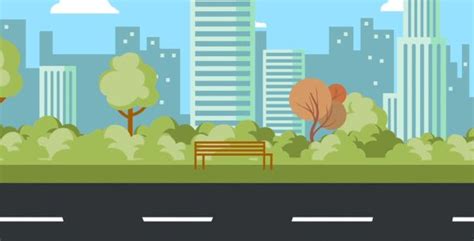 Cartoon City Road | City cartoon, Animation background, Cartoon background