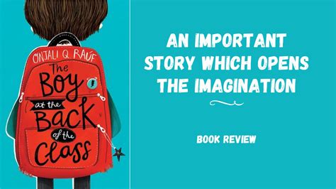 The Boy at the Back of The Class - Book Review | Ewa Jozefkowicz