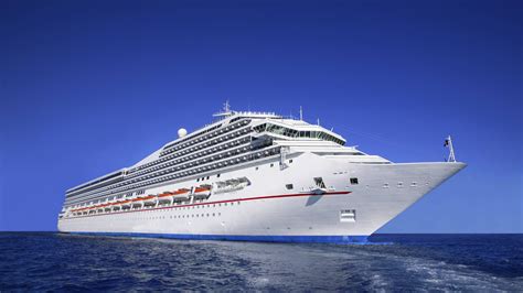 White Cruise Ship On Blue Ocean Under Blue Sky 4K 5K HD Cruise Ship ...