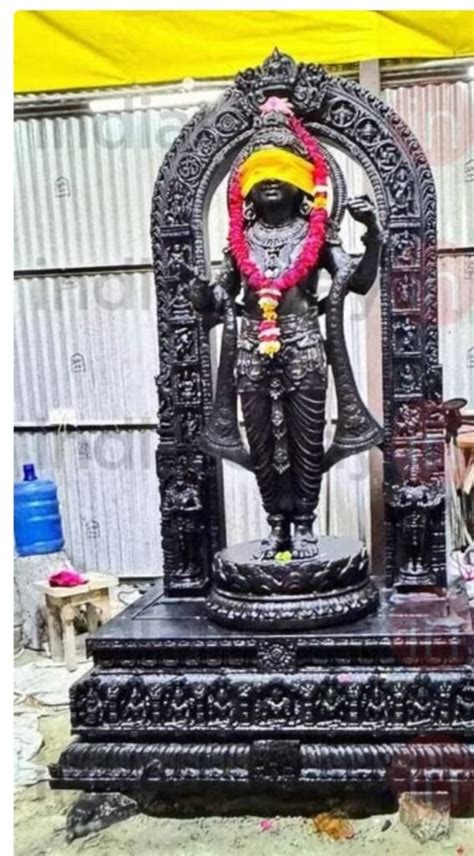 Ram Lalla Idol REVEALED, Here is the Latest Ram Mandir Murti Photo ...