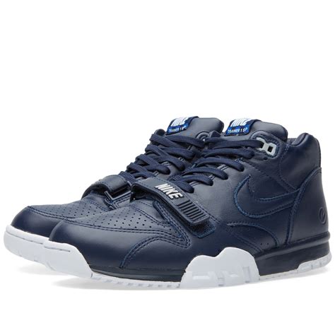 Nike x Fragment Design Air Trainer 1 Mid SP Obsidian | END.