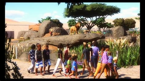 planet zoo lion