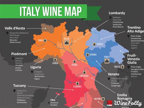 Map of Italian Wine Regions | Wine Folly