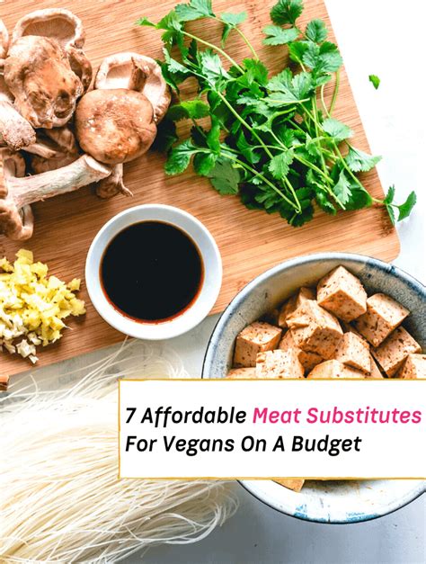 7 Vegan Meat Substitutes for Vegans on a Budget - Everything Abode