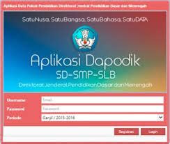 Tampilan Dapodik Versi 4.00 - Dunia Sekolah