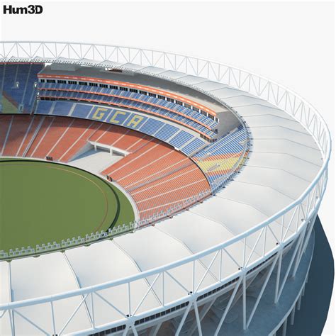 Narendra Modi Stadium 3D model - Architecture on Hum3D