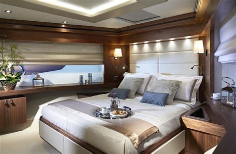 Cabin - 86 Yacht #luxuryyachtbedrooms | Yacht interior design ...