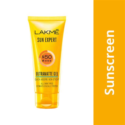 Lakme Sun Expert Ultra Matte Gel Sunscreen SPF 50 PA Best Price in ...