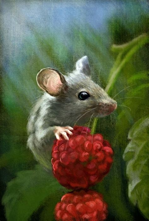 Jeremy Norton Illustration - Mouse feeding | Mouse illustration, Animal ...