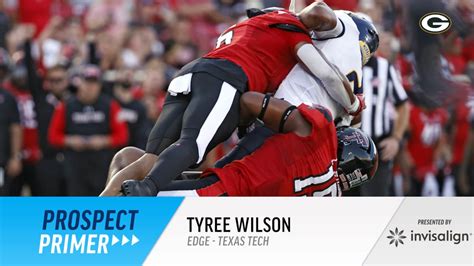 Prospect Primer: Tyree Wilson, Edge, Texas Tech