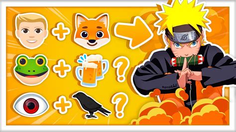 NARUTO EMOJI QUIZ 🍥🍜🦊 Guess the naruto character | Naruto/Naruto ...