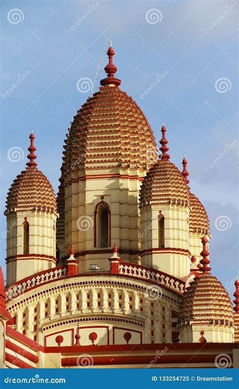 Dakshineswar Kali Temple stock image. Image of architecture - 133254725