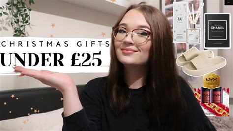 CHRISTMAS GIFTS UNDER £25 (with links!) | affordable gift guide | - YouTube