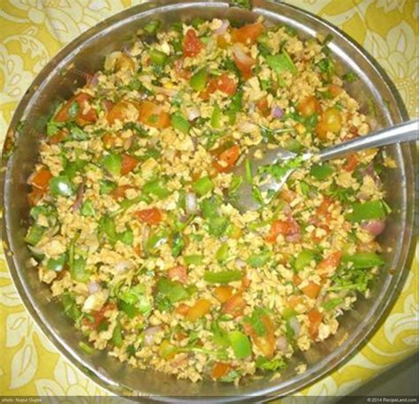 Quick Delicious Diet Food (Soya Bean Bhel) Recipe