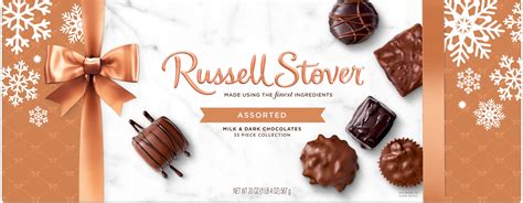 Buy Russell Stover Assorted Milk Chocolate & Dark Chocolates WOW Gift ...