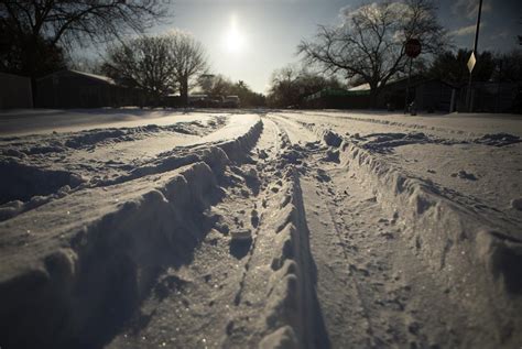 Photos: Texans face an ice storm that's left millions of people without ...