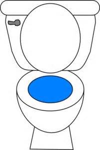 Toilet clip art black and white free clipart images – Clipartix