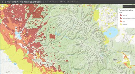 Maps of California Fire Zones: Is Your Street Affected Under SB 9 ...