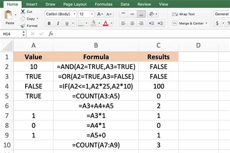 How to Use Boolean Values (Logical Values) in Excel