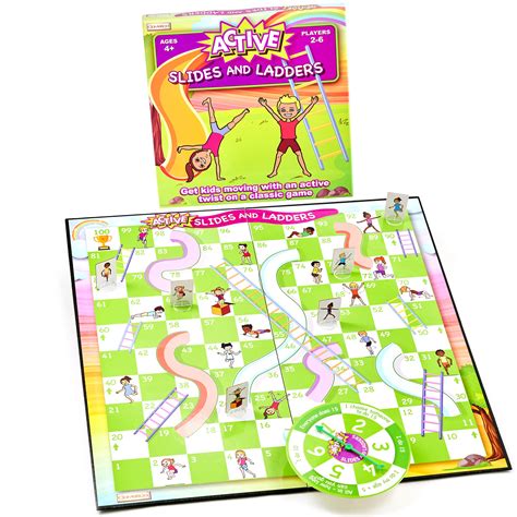 Buy Covelico Active Games Snakes and Ladders Classroom Exercise, Kids ...