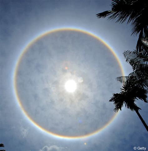 Dazzling image of a full-circle rainbow | Daily Mail Online