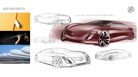 Buick Sedan Concept by Matt Styles at Coroflot.com