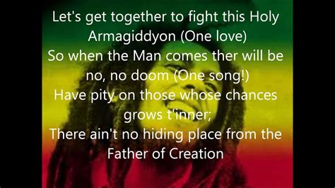 One love Bob Marley lyrics Chords - Chordify