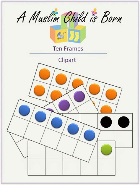 Your Guidance: Quick Post: Ten Frames Clipart Freebie