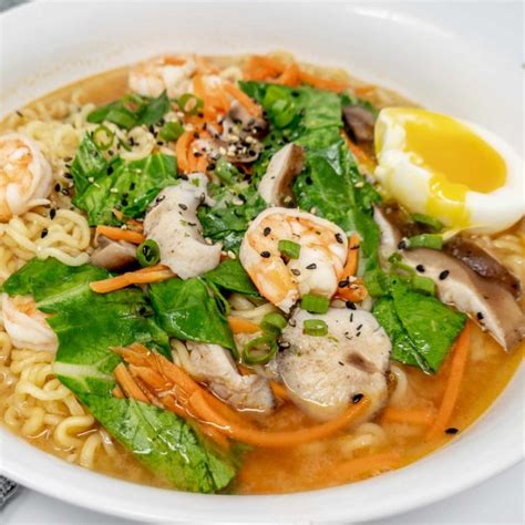 Spicy Ramen Recipe with Soft-Boiled Egg - I Believe I Can Fry