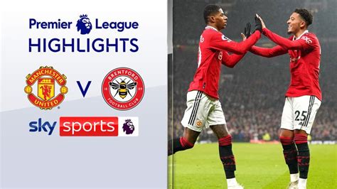 Manchester United 1-0 Brentford | Premier League highlights | Video ...