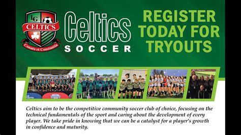 Celtics Soccer Tryouts - YouTube