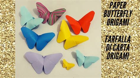 Origami Butterfly Easy, Origami Easy, Paper Butterflies, How To Make ...