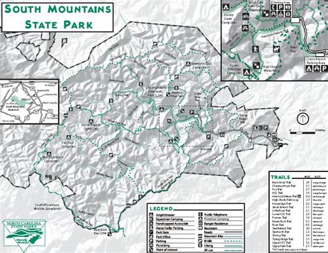 South Mountain State Park Nc Map - Get Latest Map Update