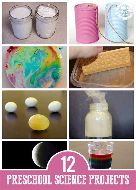 12 Fun Science Activities for Preschoolers • Kids Activities Blog