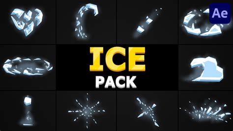 Cartoon Ice Pack | After Effects, After Effects Project Files | VideoHive