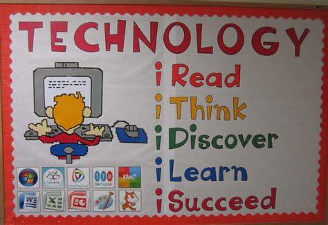 Technology bulletin board#board #bulletin #technology | Computer lab ...