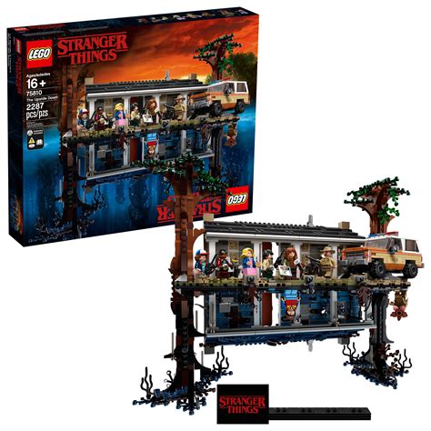 LEGO Stranger Things The Upside Down 75810 Byers' House Model Building ...