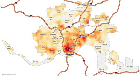 Cincinnati Crime Map - GIS Geography