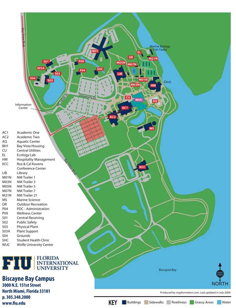 Fiu North Campus Map