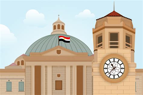 cairo university on Behance #flat_art #vector_art #تصميم #design # ...