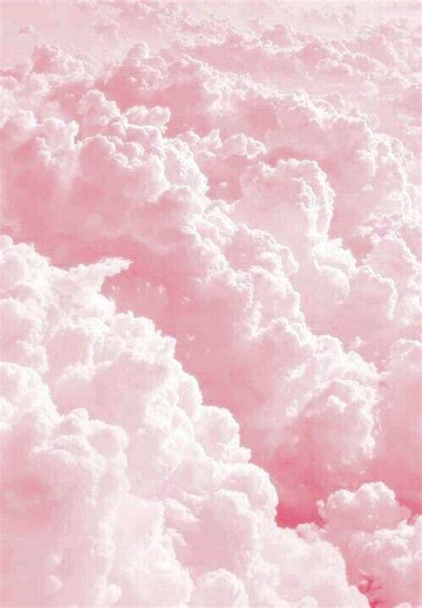 Cute Pink Clouds Wallpaper