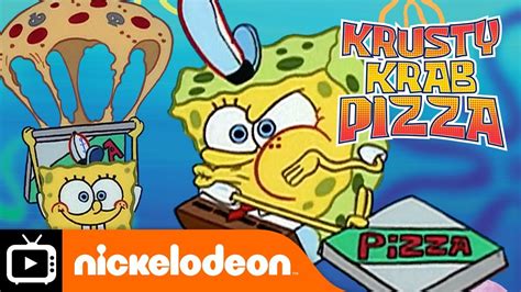 Pizza Delivery in 4 minutes! Feat 'Krusty Krab Pizza' 🎶 🍕 | SpongeBob ...