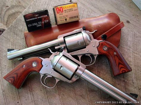 Ruger Single-Action Five-Shot Bisley 454 Casull & 480 Ruger Revolvers