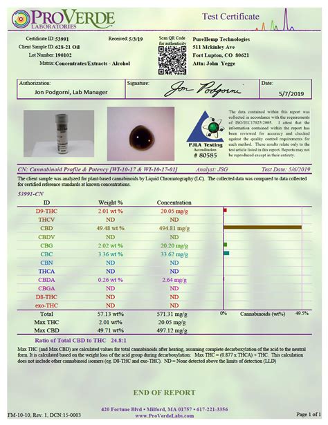 Coa-Certificate - Bodē Wellness