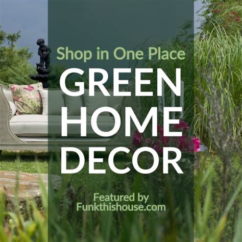 A Compilation of Green Home Decor Items - Come Check These Out