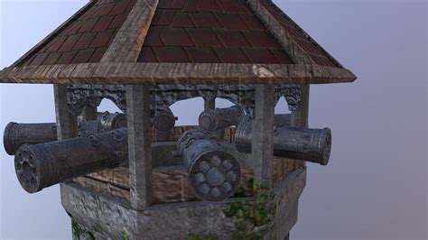 Archer Tower Level 20 3D model | CGTrader