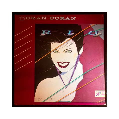 Glittered Vintage Duran Duran Rio Album Art - Etsy