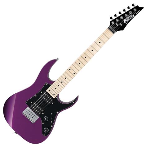 Ibanez MiKro GRGM21M Electric Guitar, Metallic Purple at Gear4music.com